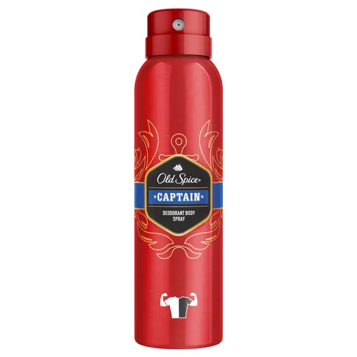 Old Spice Captain, Deodorant Body Spray (Dezodorant w sprayu dla mężczyzn)