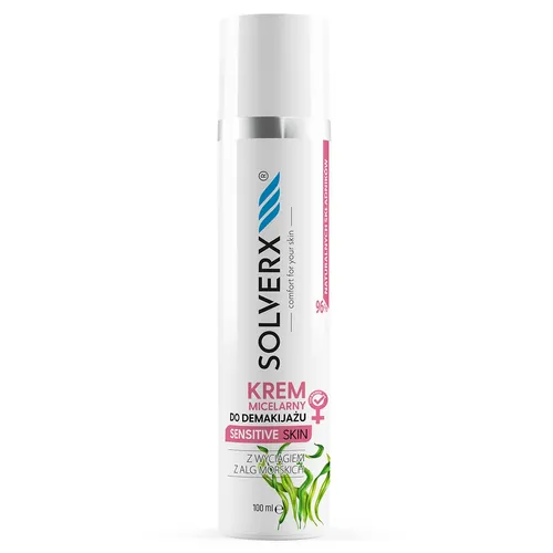Solverx Sensitive Skin, Krem micelarny do demakijażu - 2