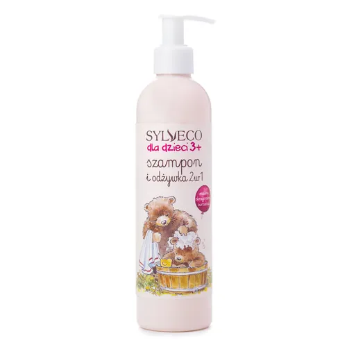 Sylveco Sylveco dla Dzieci 3+, Szampon i odżywka 2w1 `Malina`