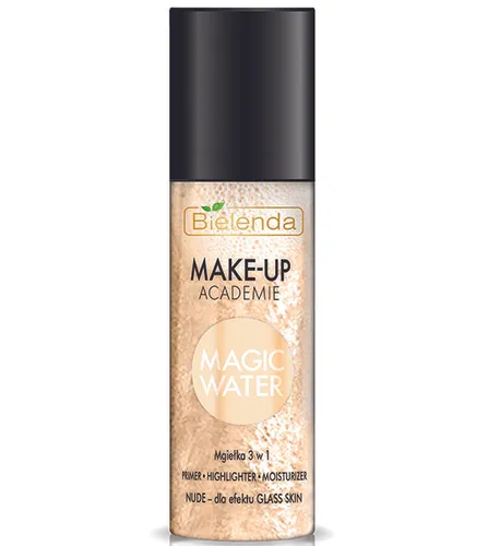 Bielenda Make-up Academie Magic Water Nude Glass Skin (Opalizująca mgiełka 3 w 1) - 1