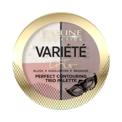 Eveline Cosmetics Variete, Perfect Contouring Trio Palette (Paleta do konturowania twarzy) - 2