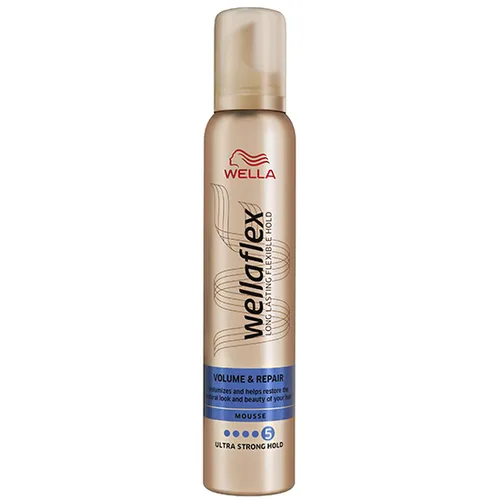 Wella Wellaflex, Volume & Repair, Ultra Strong Mousse (Pianka do włosów `Objętość i odnowa`) - 2