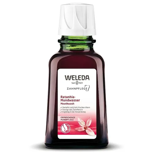 Weleda Ratanhia Mundwasser (Płyn do płukania jamy ustnej z ratanią) - 1