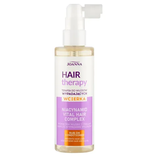 Joanna Hair Therapy, Niacynamid Vital Hair Complex, Rub-On Conditioner (Wcierka z niacynamidem do włosów wypadających)