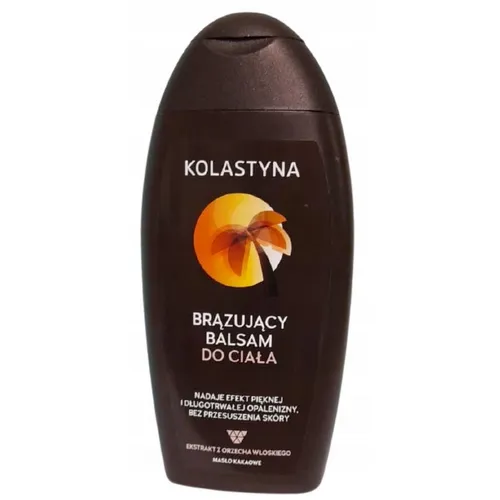 Kolastyna Brązujący balsam do ciała `Ekstrakt z orzecha włoskiego, masło kakaowe`