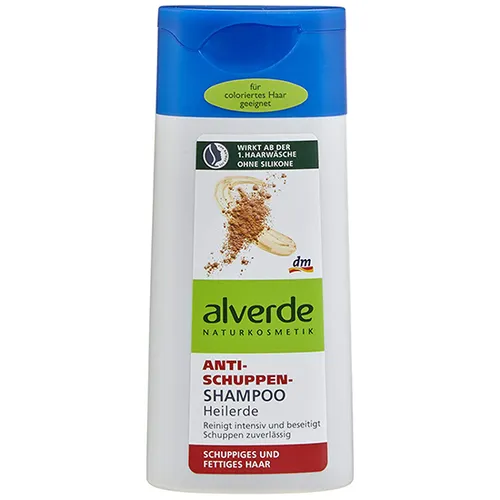 Alverde Anti - Schuppen - Shampoo Heilerde (Szampon przeciwłupieżowy z glinką)