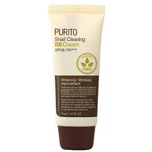 Purito Seoul Snail Clearing BB Cream (Krem BB z wyciągiem ze śluzu ślimaka)