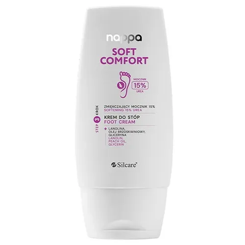 Silcare Nappa Soft Comfort Foot Cream (Zmiękczający krem do stóp z mocznikiem 15%)