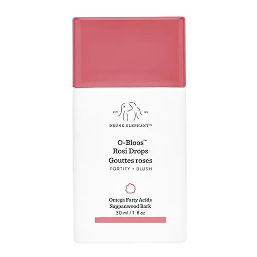 Drunk Elephant O-Bloos Rosi Drops, Blush (Rozświetlający róż w płynie)