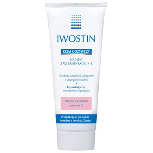 Iwostin Krem odżywczy na noc z witaminami C i E