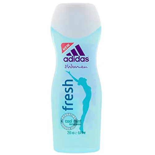 Adidas For Women, Fresh, Cool Mint, Hydrating Shower Gel (Odświeżający żel pod prysznic)