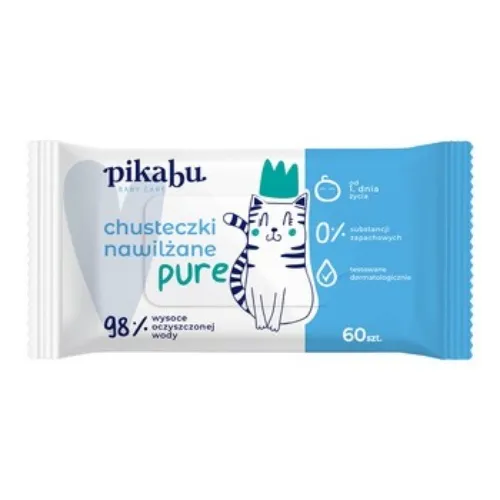 Pikabu Baby Care Chusteczki nawilżane `Pure`