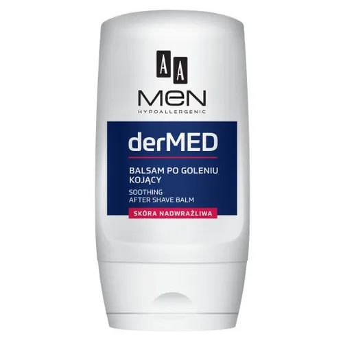 AA Men, Dermed, Balsam po goleniu kojący skóra nadwrażliwa