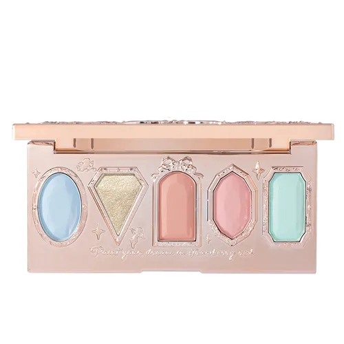 Flower Knows Strawberry Rococo 5 Color Eyeshadow Palette (Paleta cieni do powiek)