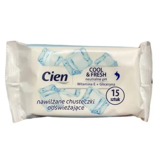 Cien Nawilżane chusteczki odświeżające