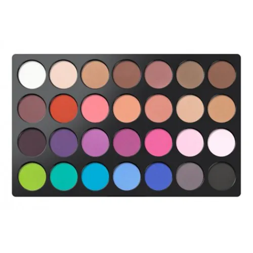 BH Cosmetics Modern Mattes, 28 Color Eyeshadow Palette (Paleta 28 cieni matowych)