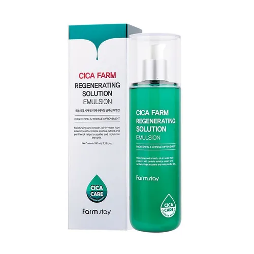 FarmStay Cica Farm, Regenerating Solution Emulsion (Emulsja do twarzy)