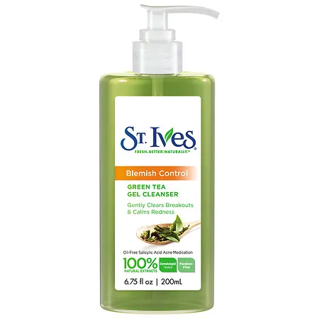 St. Ives Naturally Clear, Green Tea Cleanser (Żel z zieloną herbatą do mycia twarzy) - 2
