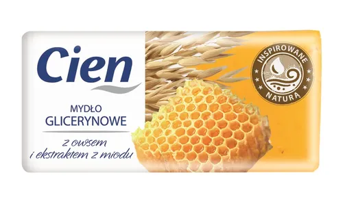Cien Mydło glicerynowe z owsem i z ekstraktem z miodu