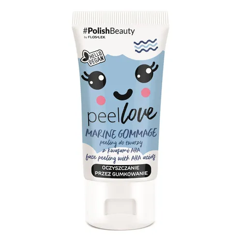 Floslek PeelLove Marine Gommage, Peeling do twarzy z kwasami AHA