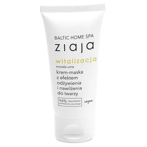 Ziaja Baltic Home Spa, Witalizacja, Krem-maska z efektem odżywienia i nawilżenia do twarzy