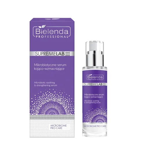 Bielenda Professional SUPREMELAB Microbiome Pro Care, Mikrobiotyczne serum kojąco-wzmacniające