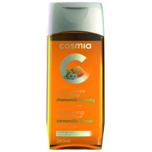 Cosmia Chamomile & Honey, Extra Gentle Shampoo (Szampon do włosów blond oraz jasnobrązowych z rumiankiem i miodem)