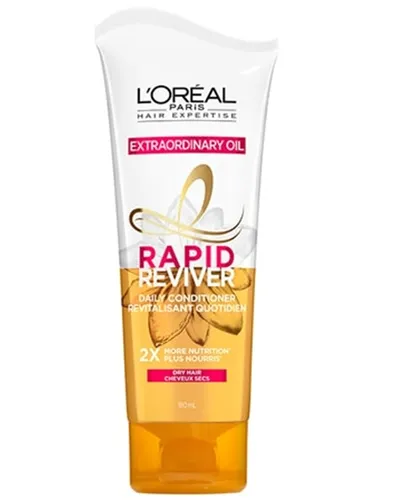 L'Oreal Paris Elseve Rapid Reviver, Magiczna Moc Olejków, Skoncentrowana odżywka do włosów suchych - 2