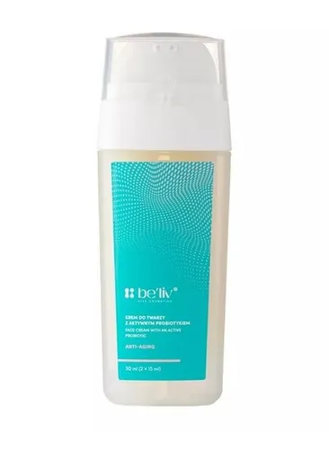 Be'liv Anti-Aging Face Cream with an Active Probiotic (Przeciwstarzeniowy krem do twarzy z aktywnym probiotykiem) - 2