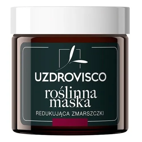 Uzdrovisco Roślinna maska redukująca zmarszczki `Czarny tulipan i lukrecja` (nowa wersja)