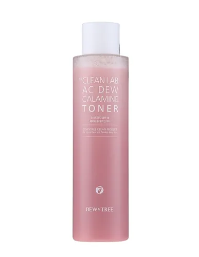 Dewytree The Clean Lab AC Dew Calamine Toner (Tonik do twarzy regulujący wydzielanie sebum z pudrem kalaminowym)