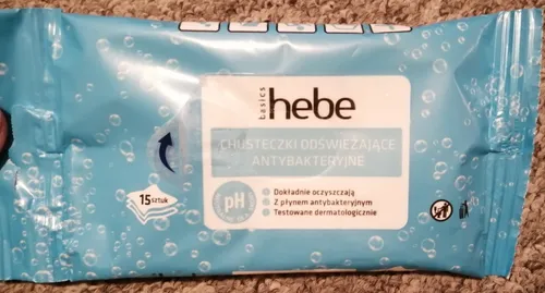 Hebe Basics, Chusteczki antybakteryjne