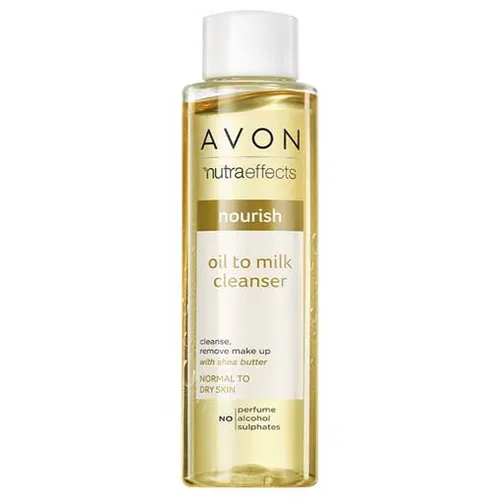 Avon Nutra Effects, Nourish Oil To Milk Cleanser (Lekki olejek do oczyszczania twarzy)