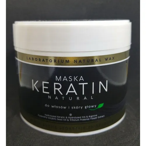 Laboratorium Natural Wax Keratin, Maska do włosów i skóry głowy