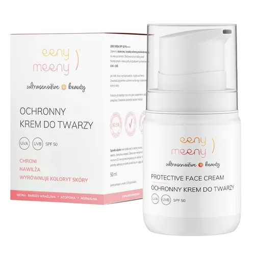 Eeny Meeny Ochronny krem do twarzy UVA UVB SPF 50 (stara wersja)