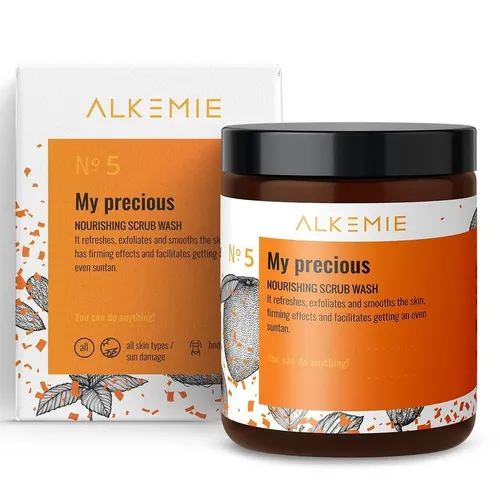 Alkmie No. 5 My Precious, Nourishing Scrub Wash (Odżywczy peeling myjący do ciała)