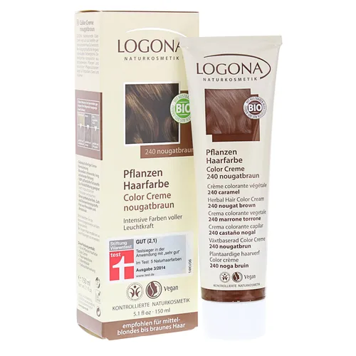 Logona Pflanzen-Haarfarbe, Color Creme (Farba roślinna do włosów w kremie) - 2