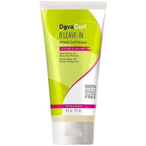 DevaCurl B'leave in, Miracle Curl Plumper (Odżywka bez spłukiwania nadająca objętość)