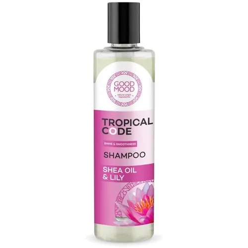 Good Mood Tropical Code Shine & Smoothness Shampoo Shea Oil & Lily (Szampon do włosów z masłem shea i olejem liliowym)