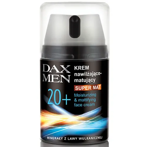 Dax Men Krem nawilżająco - matujący 20+ `Super Mat`
