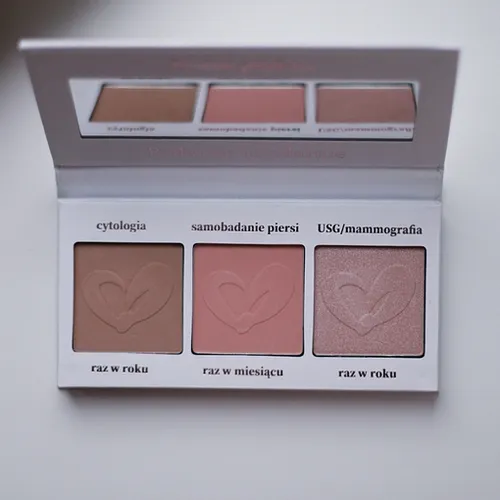 Roger Publishing (RP Beauty) RP Beauty x MamaGinekolog, Paleta do konturowania  `Jestem Kobietą, Badam się Regularnie'`