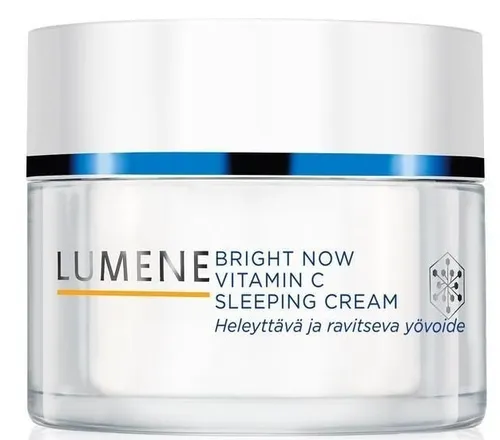 Lumene Bright Now Vitamin C, Sleeping Cream (Rozświetlająca nocna kuracja odmładzająca)