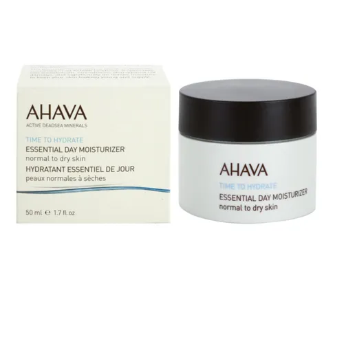 Ahava Time to Hydrate, Essential Day Moisturizer (Nawilżający krem na dzień do skóry normalnej i suchej)
