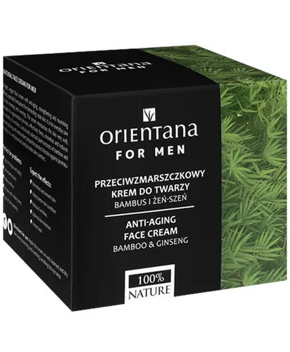 Orientana For Men, Przeciwzmarszczkowy krem do twarzy - 2