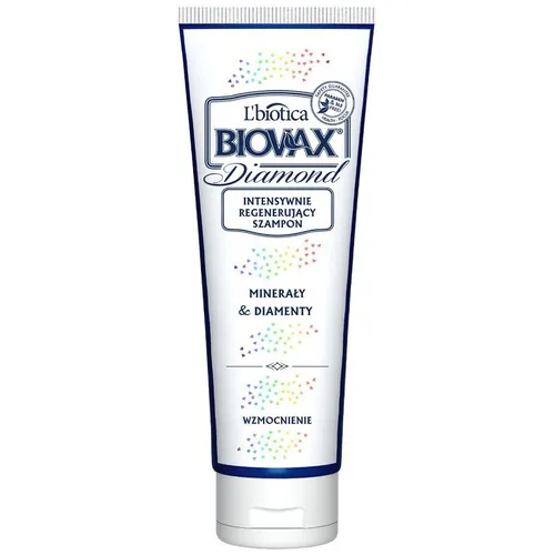 L'biotica Biovax Diamond, Intensywnie regenerujący szampon do włosów