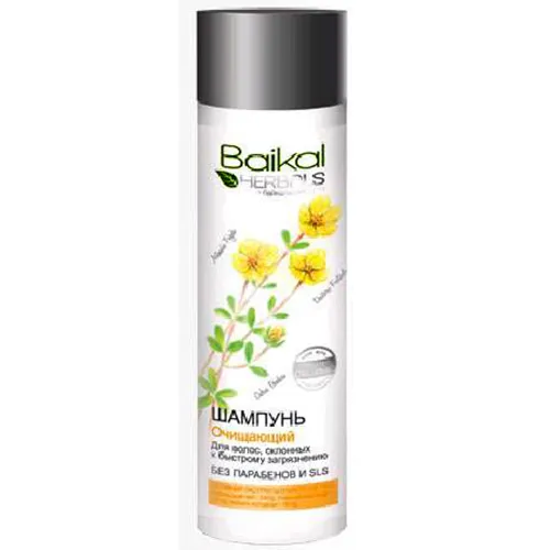 Baikal Herbals Szampon oczyszczający do włosów szybko przetłuszczających się