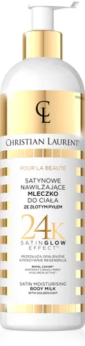 Christian Laurent Pour La Forme, Satin Moisturising Body Milk with Golden Dust 24K (Satynowe nawilżające mleczko do ciała ze złotym pyłem 24K)