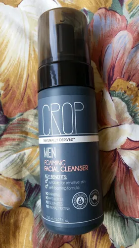 Crop Natural Men, Foaming Facial Cleanser (Pianka oczyszczająca do mycia twarzy dla mężczyzn) - 1
