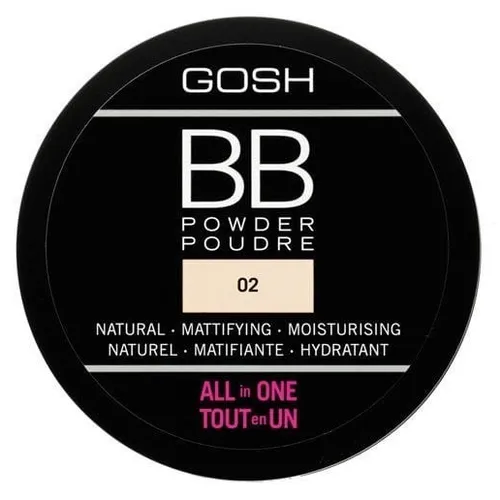 Gosh BB Powder (Puder prasowany matująco - nawilżający)
