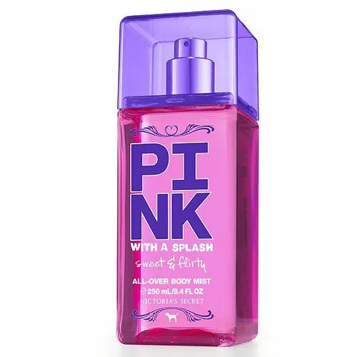 Victoria's Secret Pink With a Splash, All-over Body Mist Sweet & Flirty (Mgiełka do ciała)